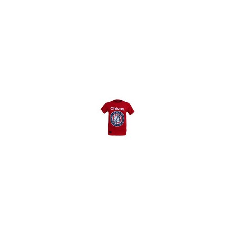 PLAYERA ROJA SELLO CHIVAS