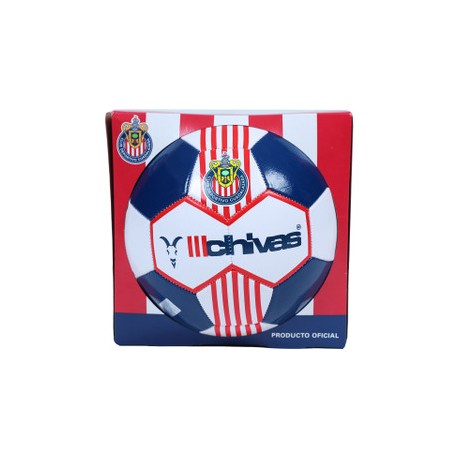 BALÓN CHIVITA Y ESCUDO BLANCO Y AZUL