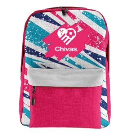 MOCHILA GRECAS Y CORAZÓN CHIVAS