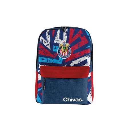 MOCHILA GRECAS ESCUDO CHIVAS