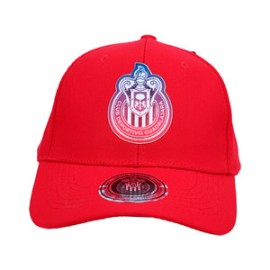 GORRA ROJA APLICACIÓN ESCUDO ESPECIAL CHIVAS