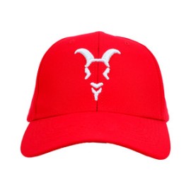 GORRA ROJA CHIVITA RETRO BORDADA