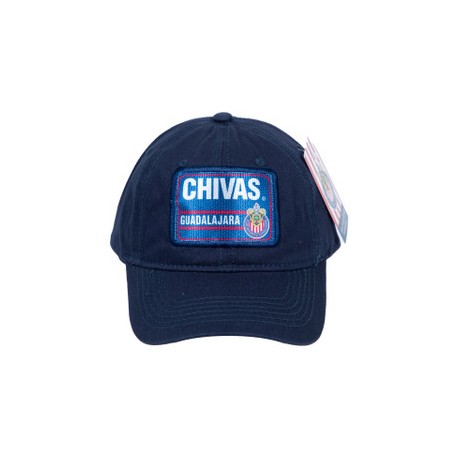 GORRA PARCHE 3D CHIVAS AZUL