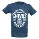 PLAYERA ORGULLO MEXICANO CHIVAS AZUL JASPE