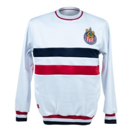 SUDADERA BLANCA RETRO CHIVAS