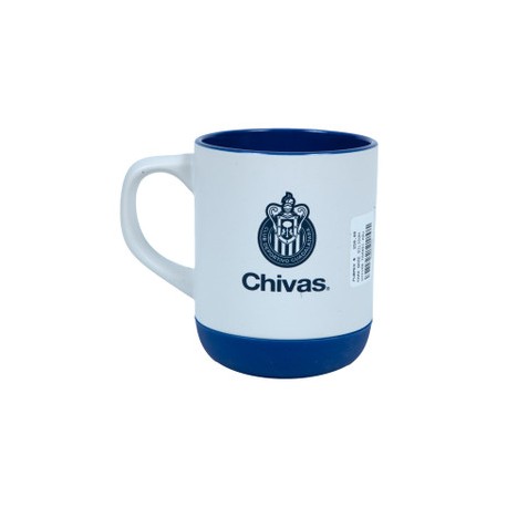 TAZA CERÁMICA BASE SLICON AZUL CHIVAS