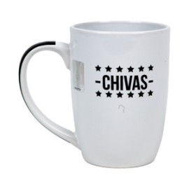 TAZA CERÁMICA ASA NEGRA CHIVAS