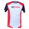 PLAYERA COMBINADA MANGAS AZULES RE CHIVA